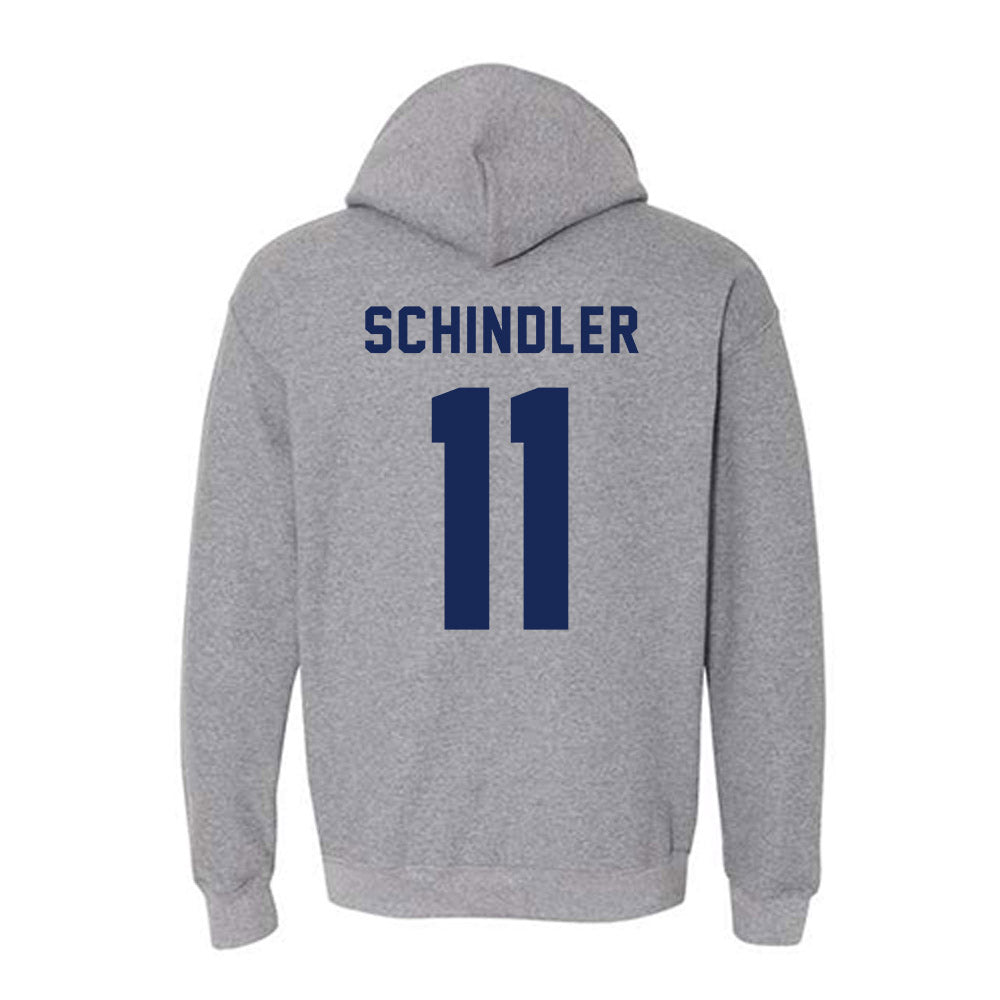 Richmond - NCAA Women's Basketball : Kate Schindler - Classic Shersey Hooded Sweatshirt-1