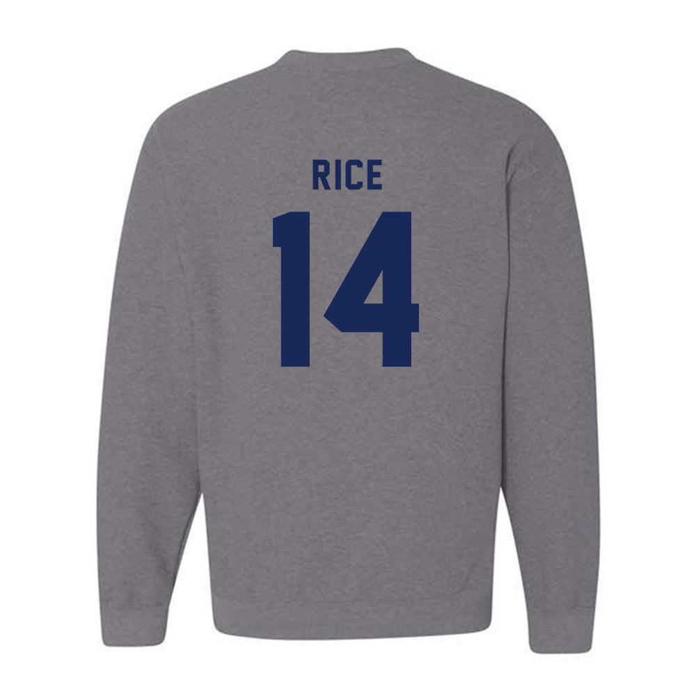 Richmond - NCAA Football : Justin Rice - Classic Shersey Crewneck Sweatshirt-1