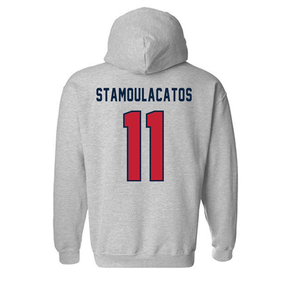 Richmond - NCAA Women's Soccer : Christina Stamoulacatos - Classic Shersey Hooded Sweatshirt-1