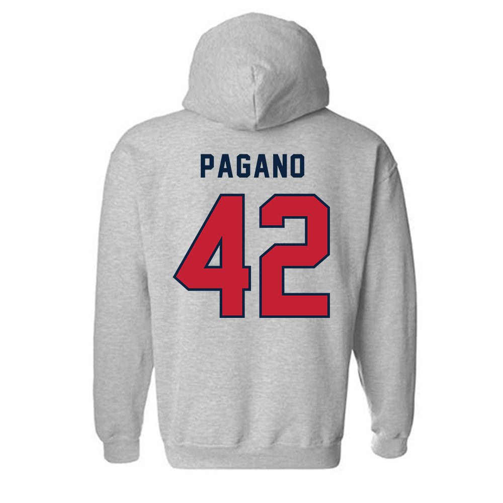 Richmond - NCAA Men's Lacrosse : James Pagano - Classic Shersey Hooded Sweatshirt-1