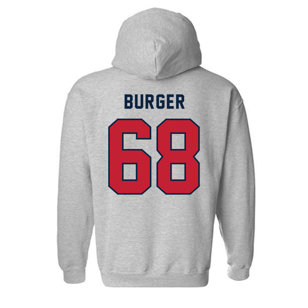 Richmond - NCAA Football : Godwin Burger - Classic Shersey Hooded Sweatshirt-1