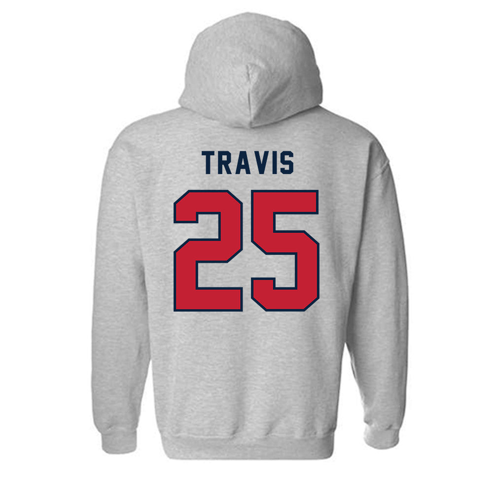 Richmond - NCAA Women's Basketball : Skylah Travis - Classic Shersey Hooded Sweatshirt-1