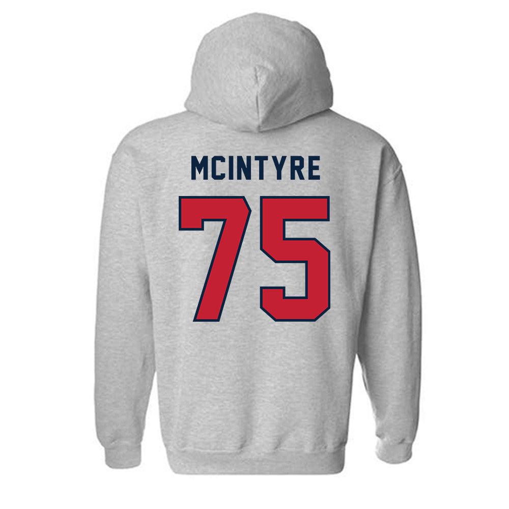 Richmond - NCAA Football : Brady McIntyre - Classic Shersey Hooded Sweatshirt-1