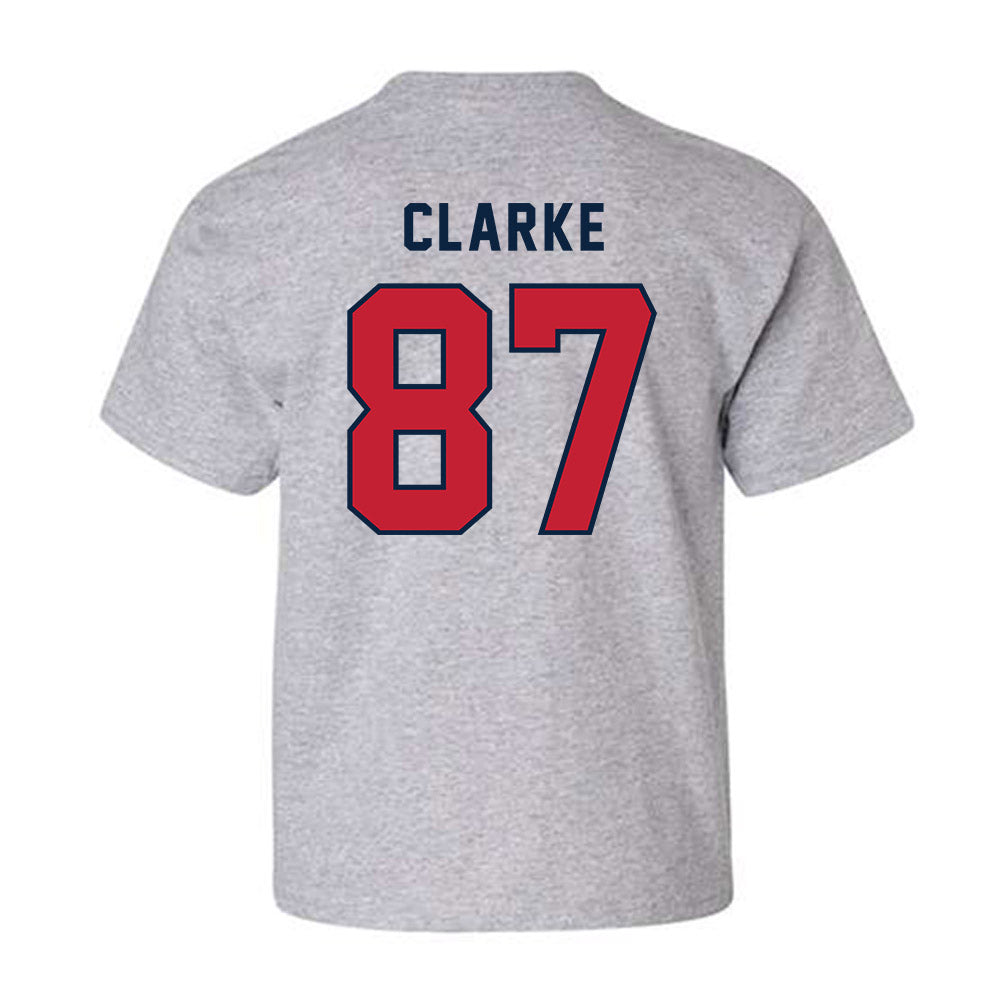 Richmond - NCAA Football : Sean Clarke - Classic Shersey Youth T-Shirt-1