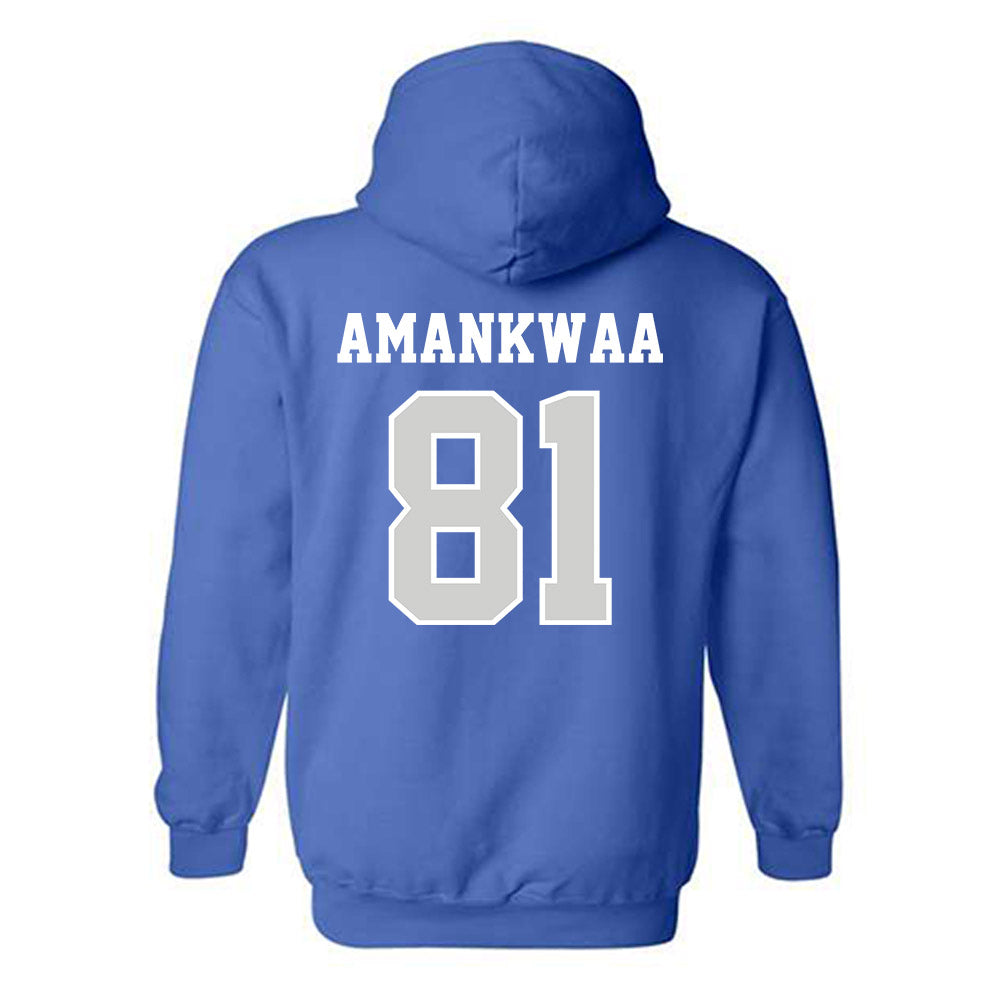 Indiana State - NCAA Football : Thomas Amankwaa - Classic Shersey Hooded Sweatshirt-1