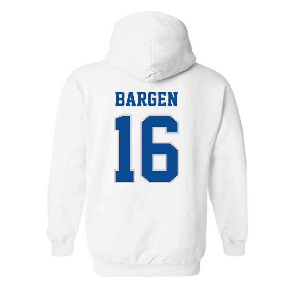 Indiana State - NCAA Football : John Bargen - Classic Shersey Hooded Sweatshirt-1