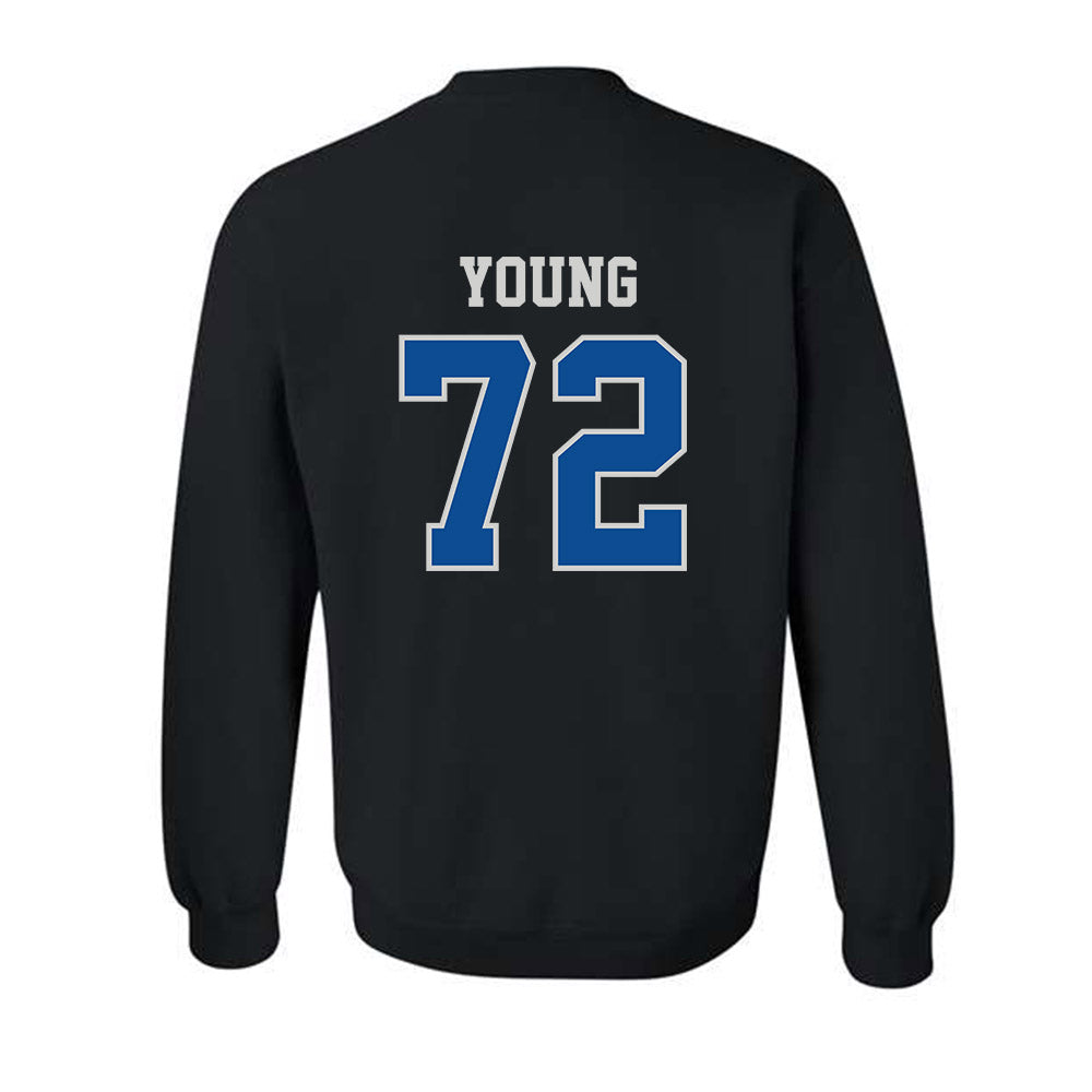 Indiana State - NCAA Football : Julian Young - Classic Shersey Crewneck Sweatshirt-1