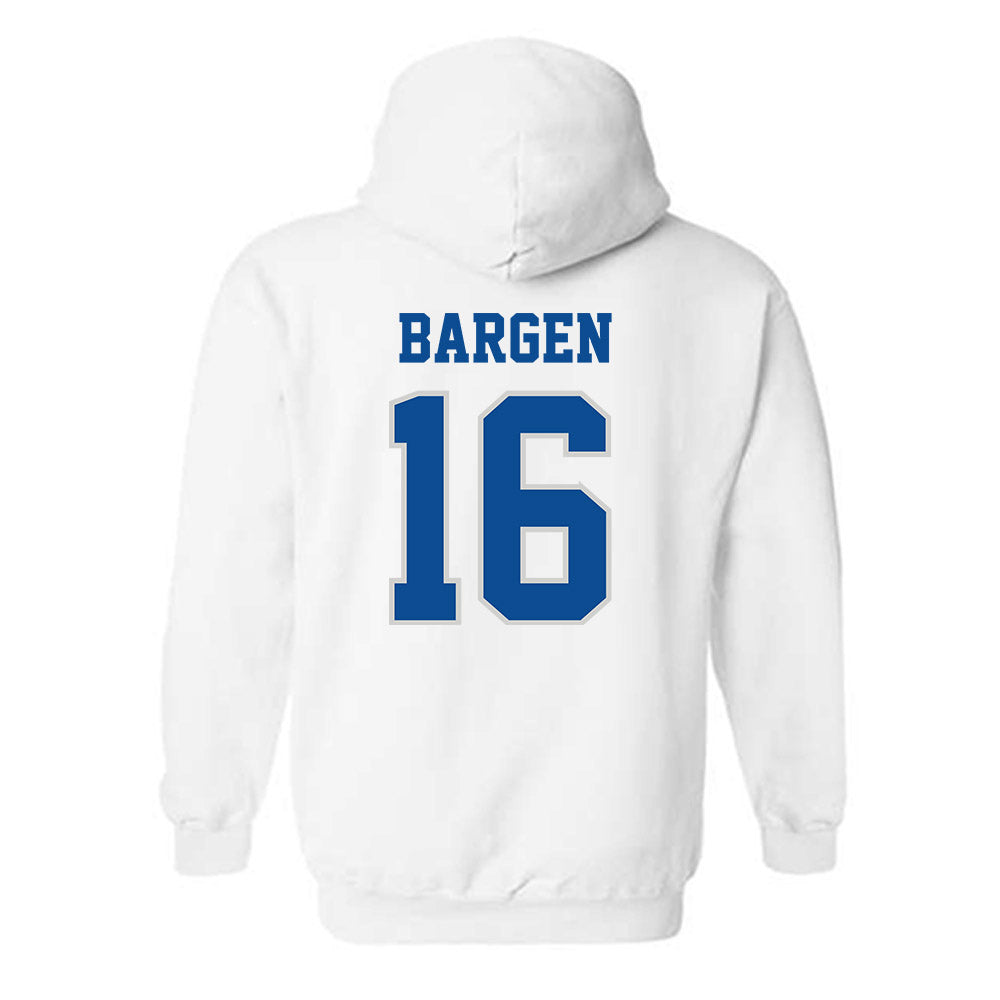 Indiana State - NCAA Football : John Bargen - Classic Shersey Hooded Sweatshirt-1