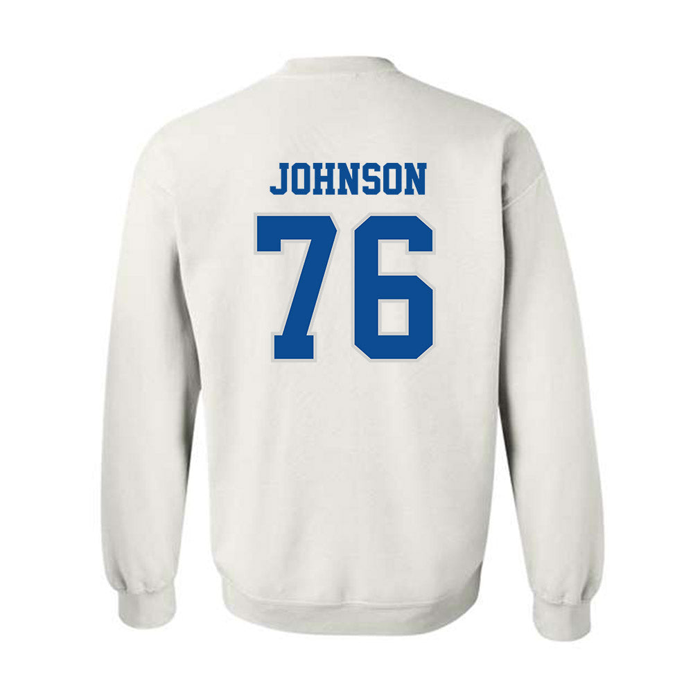 Indiana State - NCAA Football : Devion Johnson - Classic Shersey Crewneck Sweatshirt-1