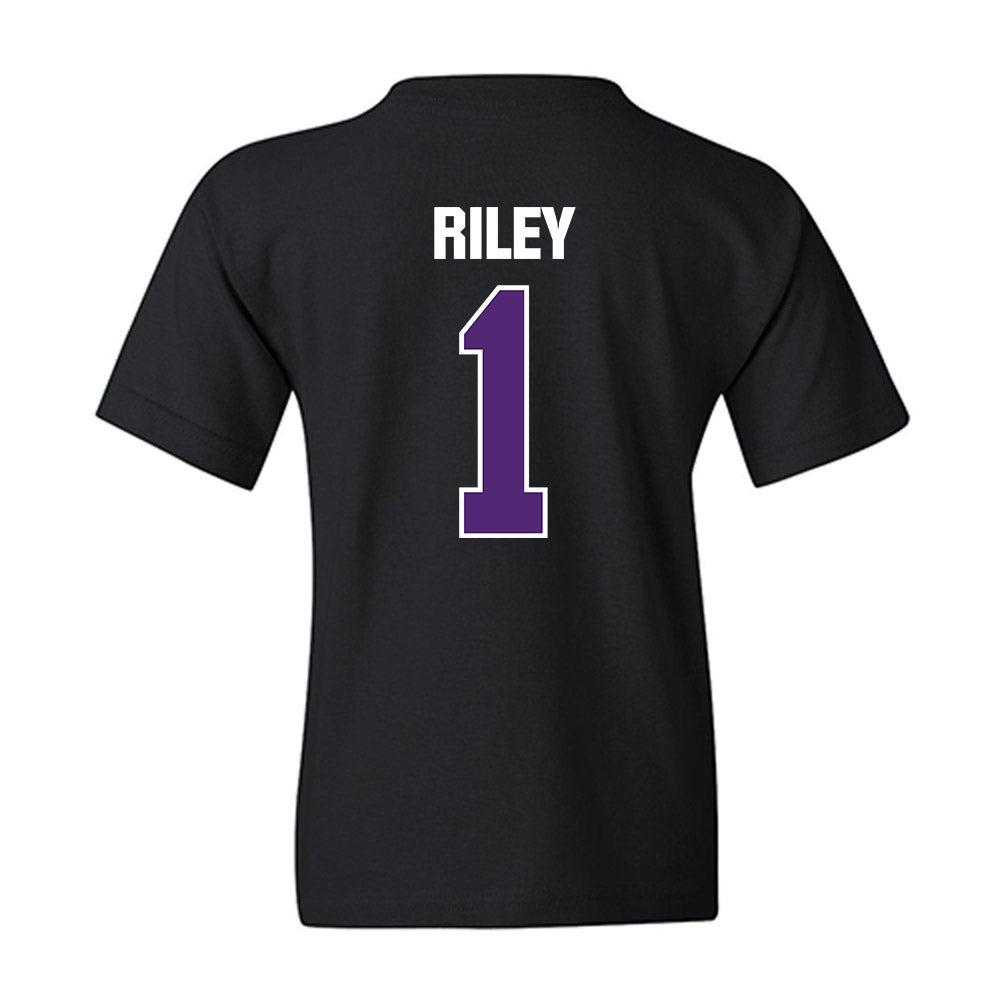 WIU - NCAA Men's Basketball : Jack Riley - Youth T-Shirt-1