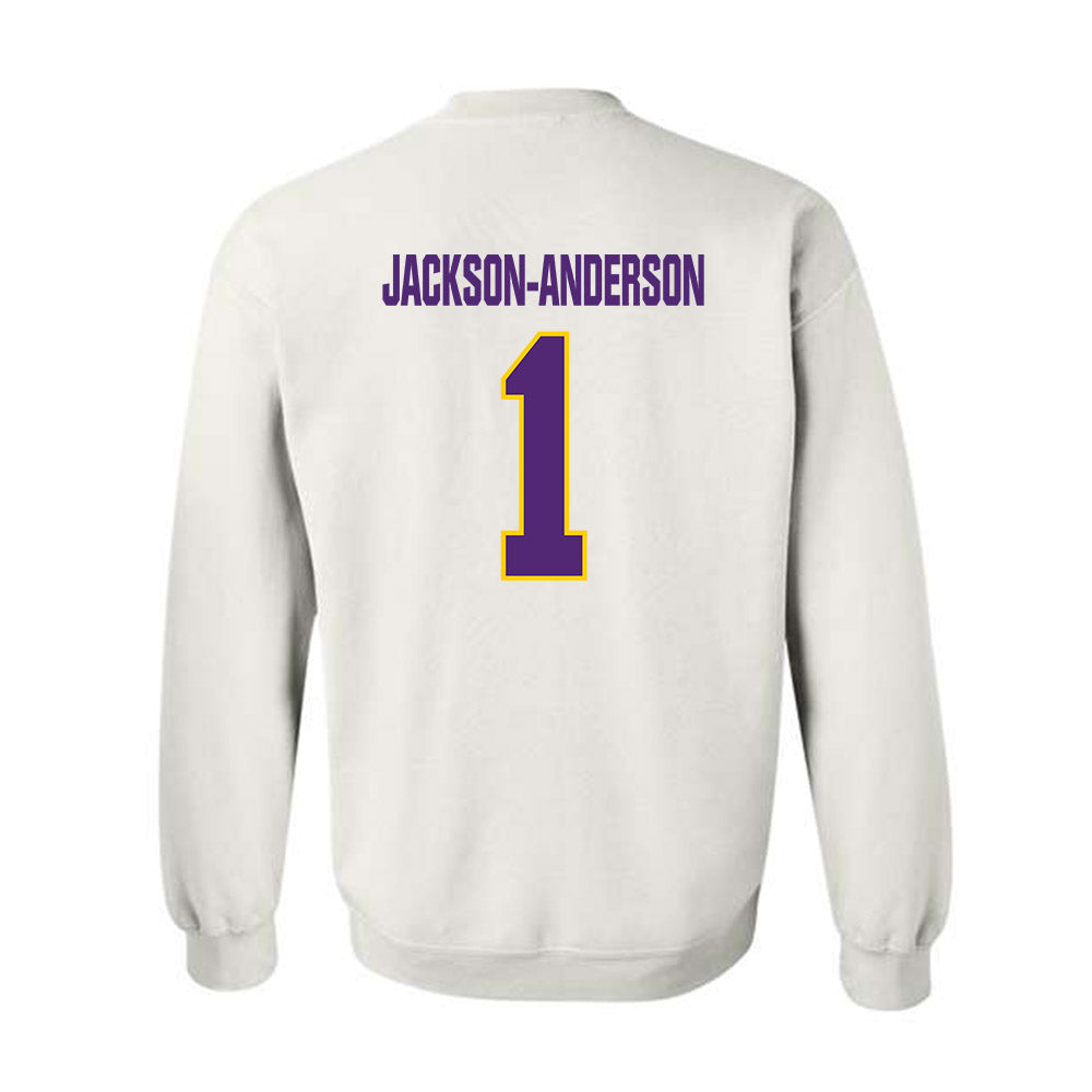 WIU - NCAA Football : Ihson Jackson-Anderson - Crewneck Sweatshirt-1