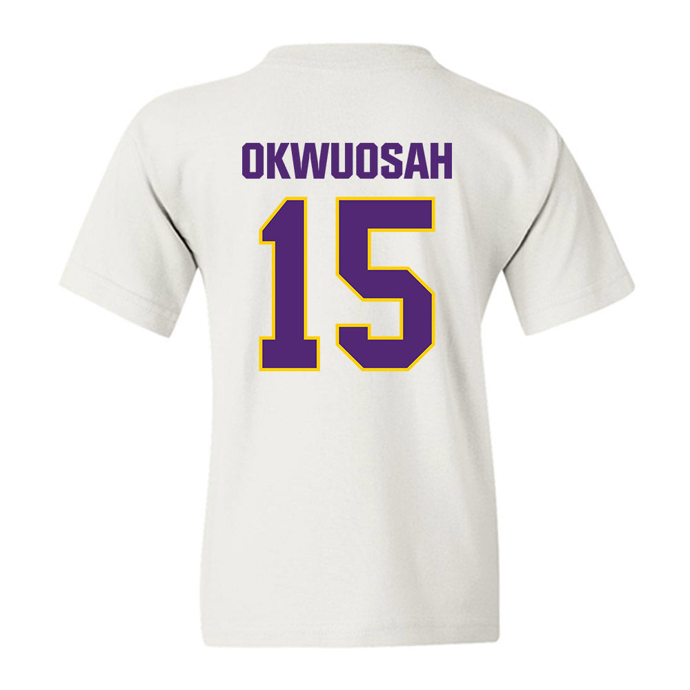 WIU - NCAA Men's Basketball : Francis Okwuosah - Youth T-Shirt-1