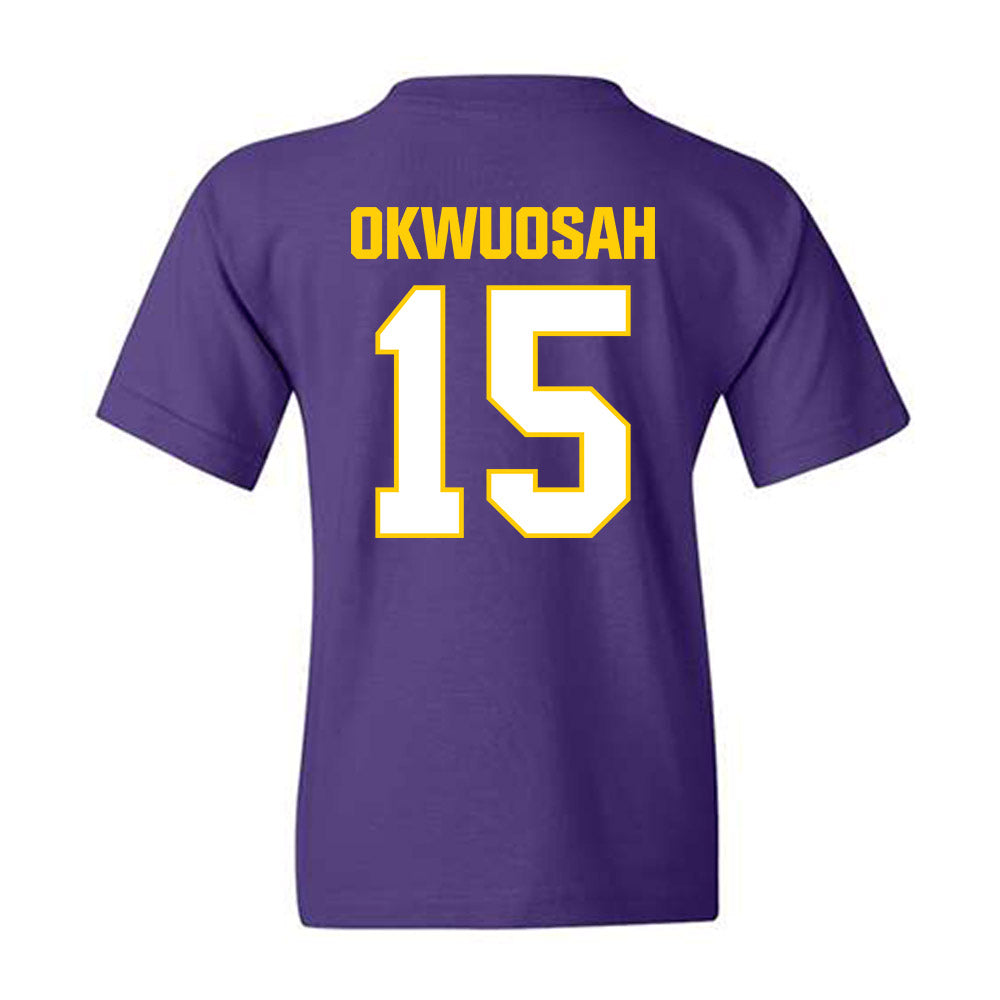 WIU - NCAA Men's Basketball : Francis Okwuosah - Youth T-Shirt-1