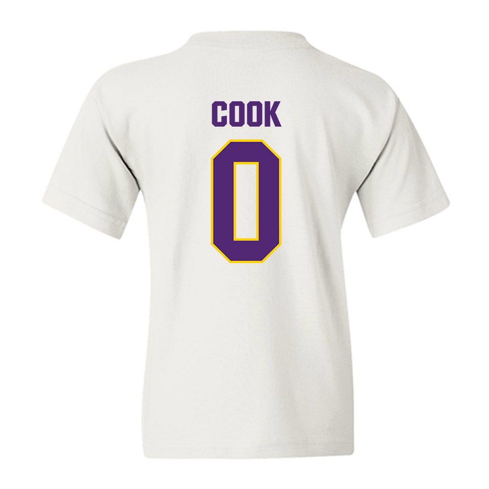 WIU - NCAA Men's Basketball : Tyran Cook - Classic Shersey Youth T-Shirt-1