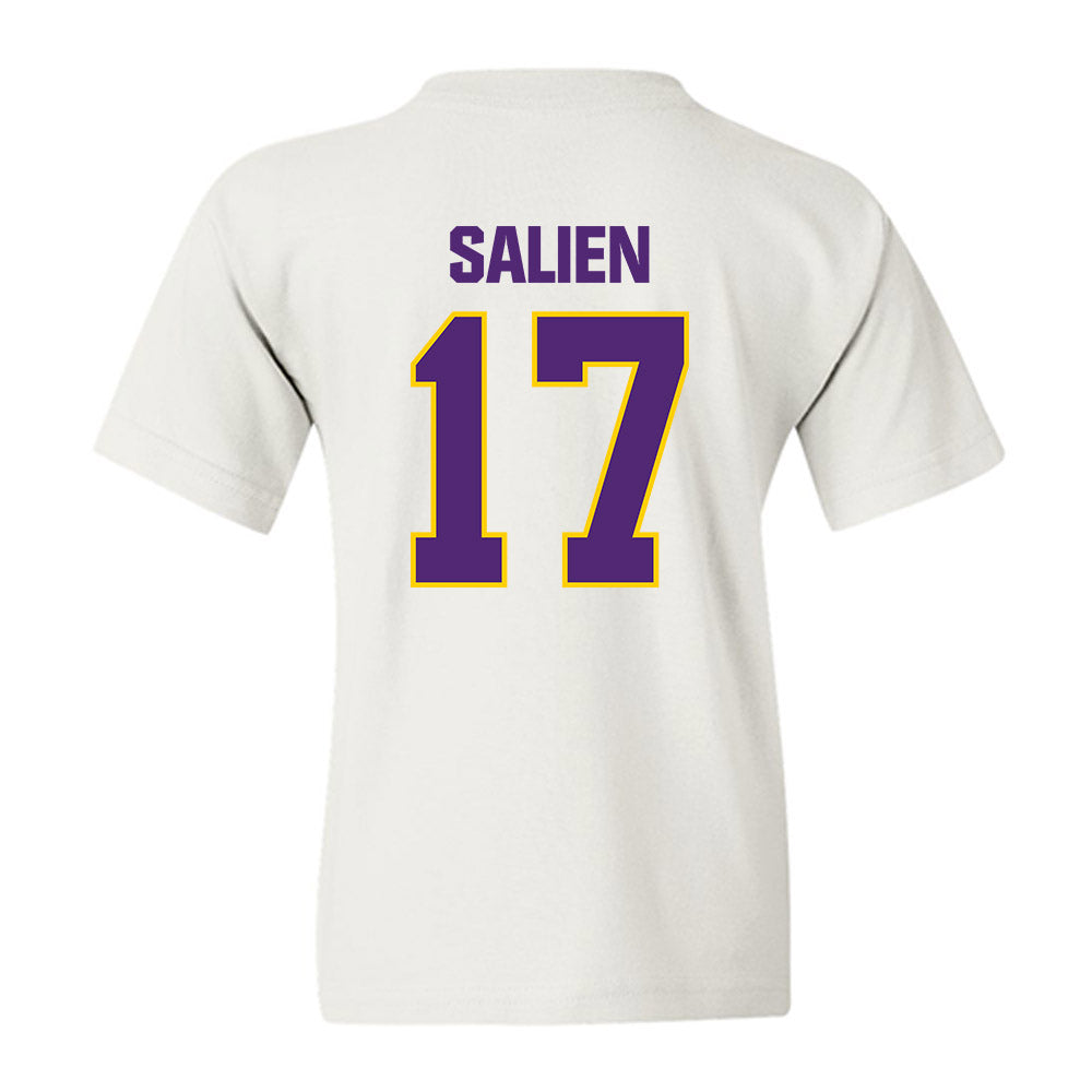 WIU - NCAA Football : Joel Salien - Classic Shersey Youth T-Shirt-1