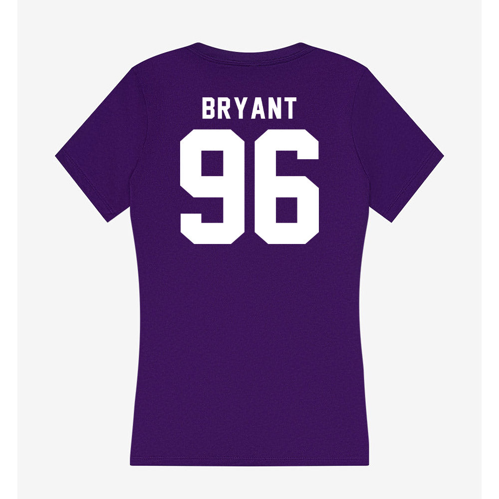 Tarleton State - NCAA Football : Deonte Bryant - Women's V-Neck T-Shirt-1