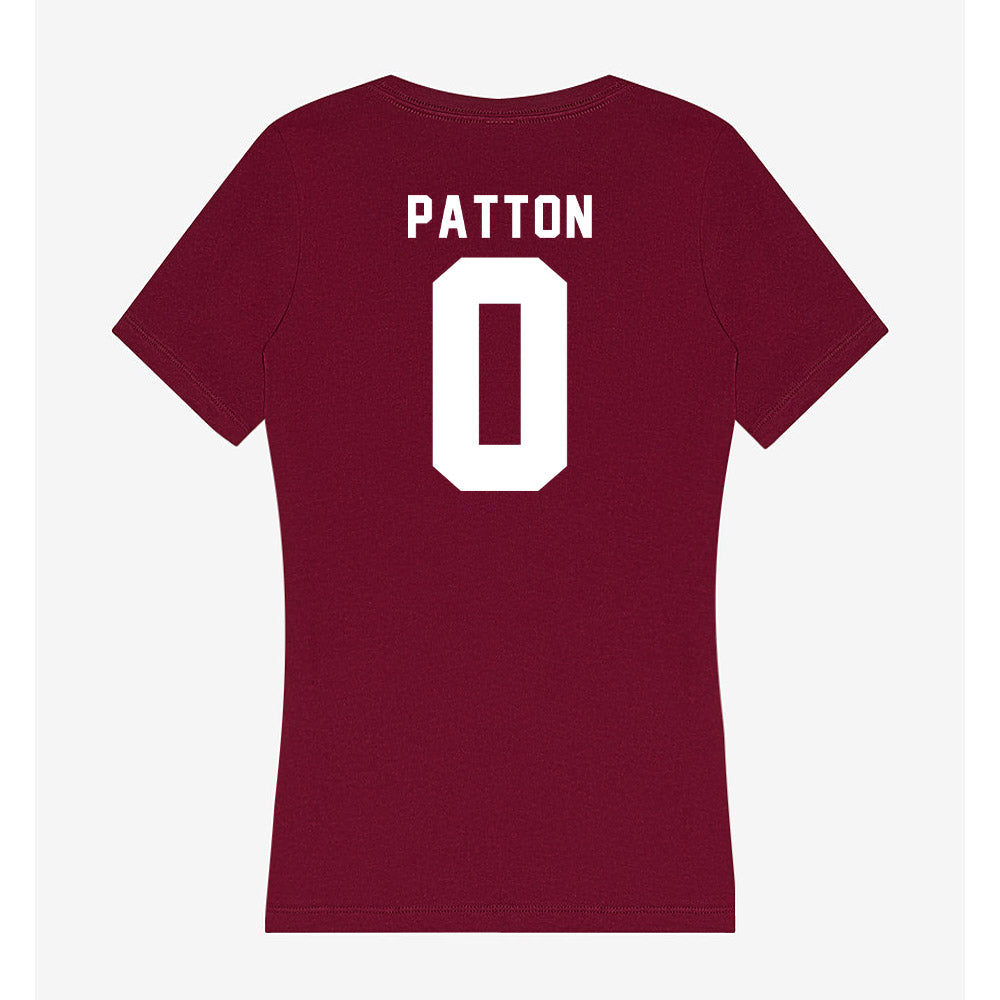 Loyola - NCAA Women's Soccer : Sally Patton - Women's V-Neck T-Shirt-1