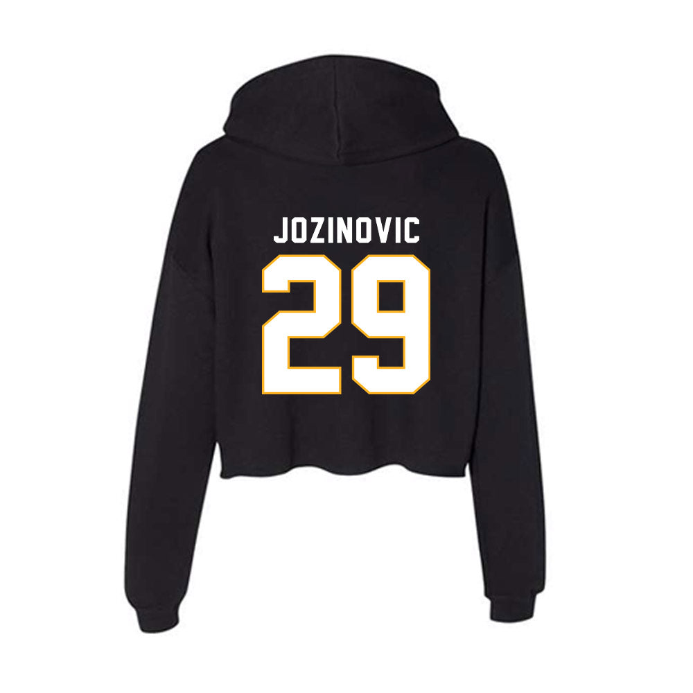 SJSU - NCAA Men's Soccer : Tomislav Jozinovic - Women's Crop Fleece Hoodie-1