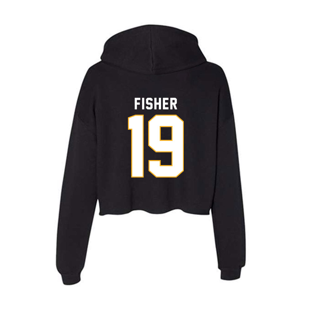 SJSU - NCAA Women's Water Polo : Taylor Fisher - Women's Crop Fleece Hoodie-1
