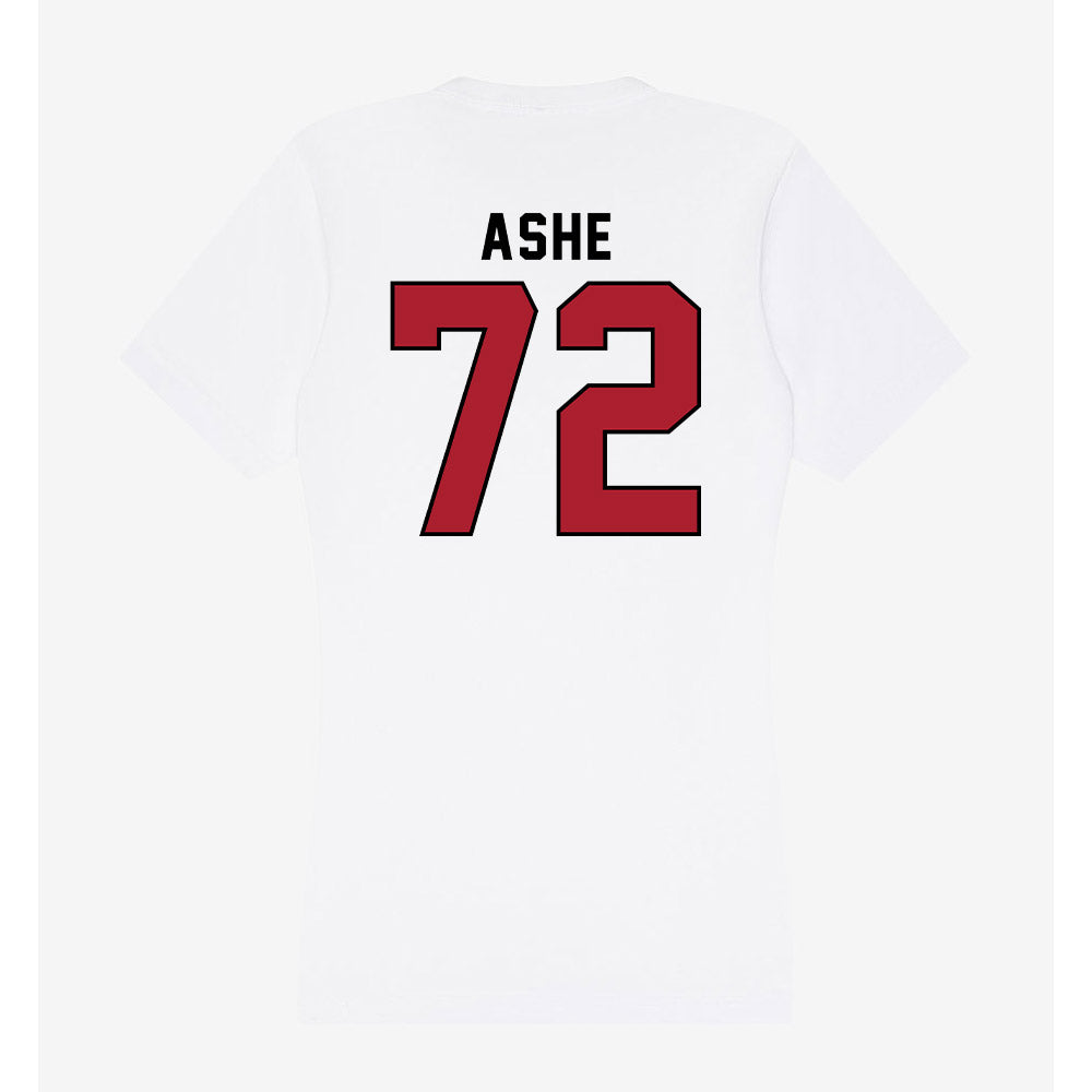 Nicholls State - NCAA Football : Thomas Ashe - Classic Shersey Women's V-Neck T-Shirt-1