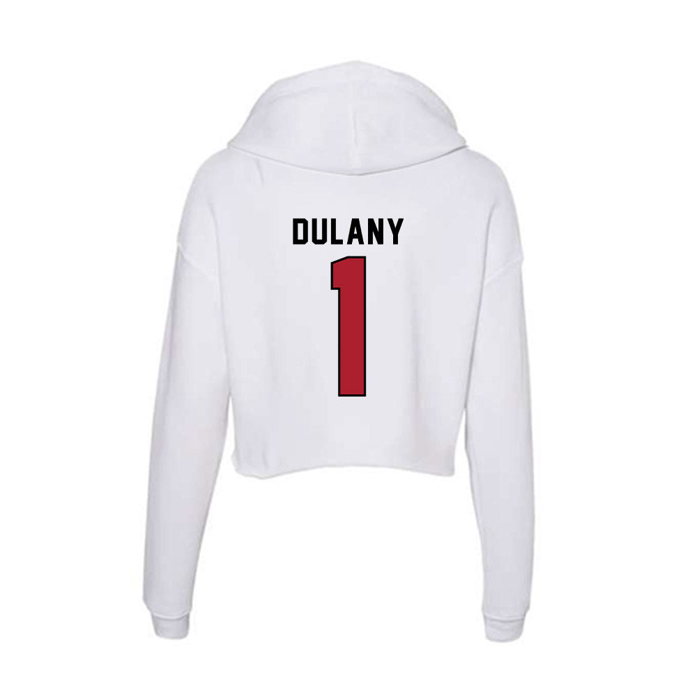Nicholls State - NCAA Softball : Lexi Dulany - Classic Shersey Women's Crop Fleece Hoodie-1