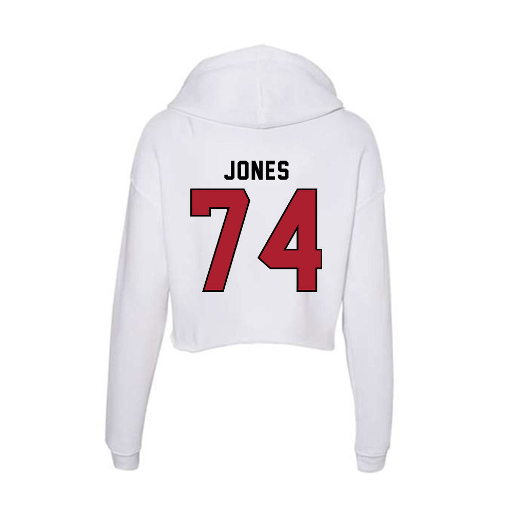 Nicholls State - NCAA Football : Preston Jones - Classic Shersey Women's Crop Fleece Hoodie-1