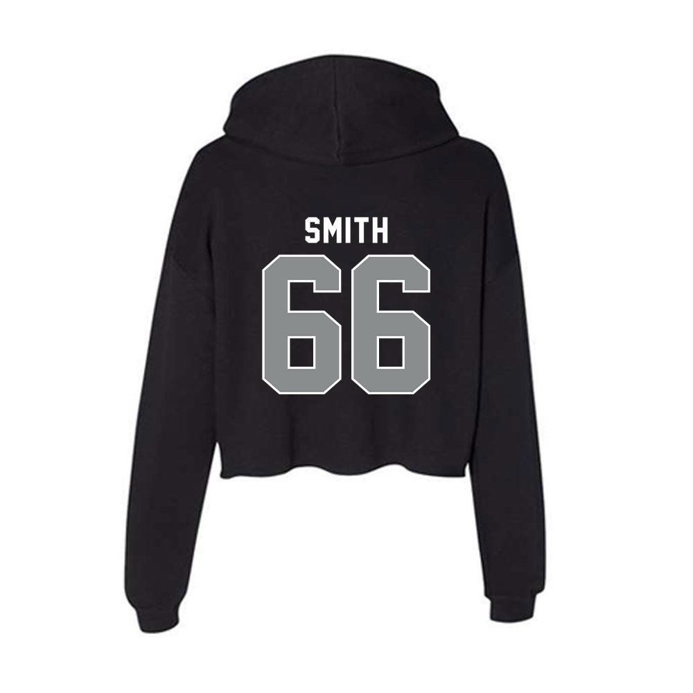 Memphis - NCAA Football : Carde Smith - Women's Crop Fleece Hoodie-1