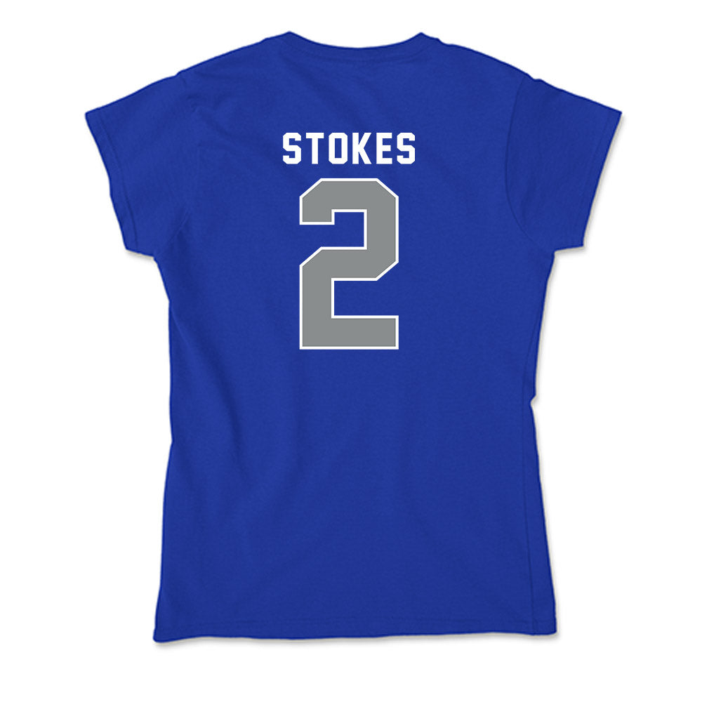 Memphis - NCAA Football : Marcus Stokes - Soft Style Women’s T-Shirt-1