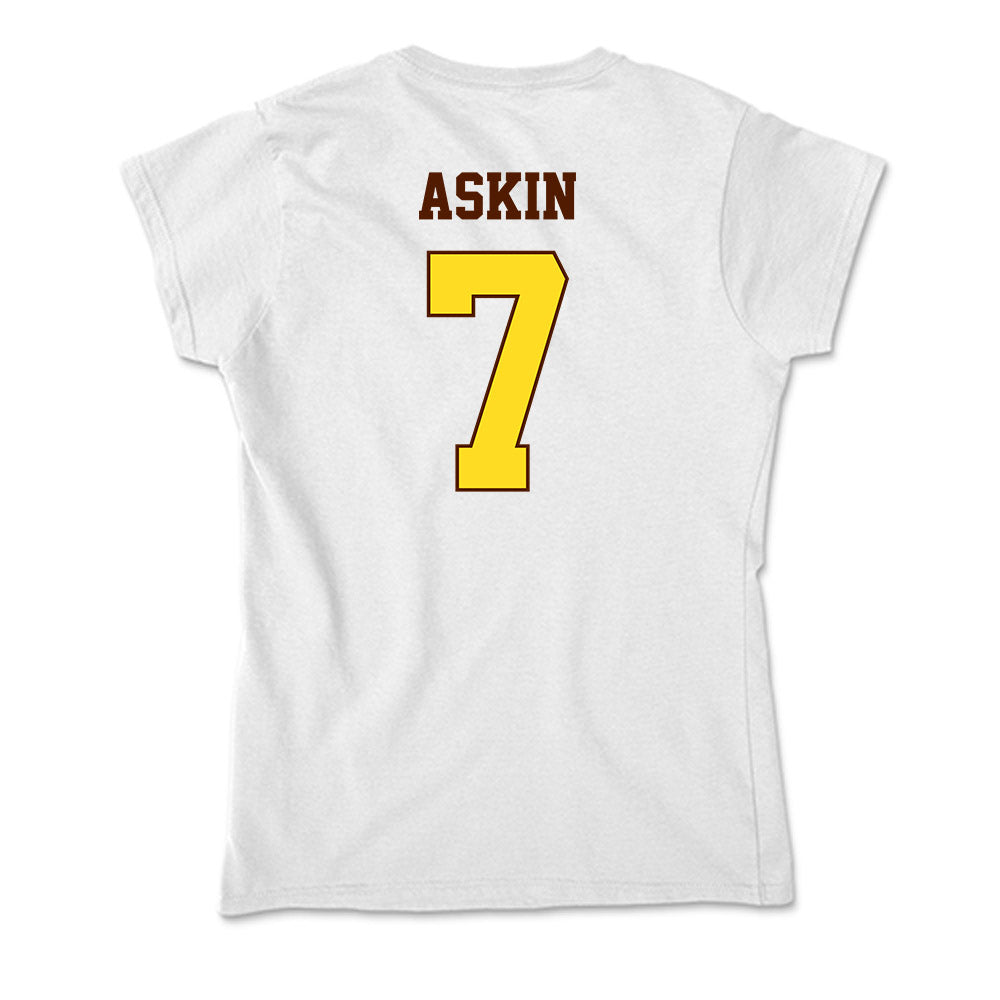 Western Michigan - NCAA Women's Volleyball : Ella Askin - Soft Style Women’s T-Shirt-1