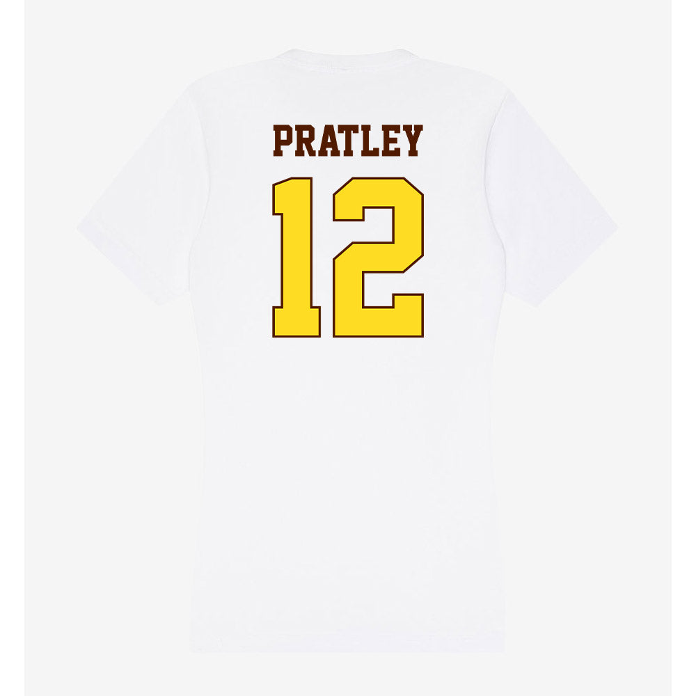 Western Michigan - NCAA Women's Volleyball : Cassidy Pratley - Women's V-Neck T-Shirt-1