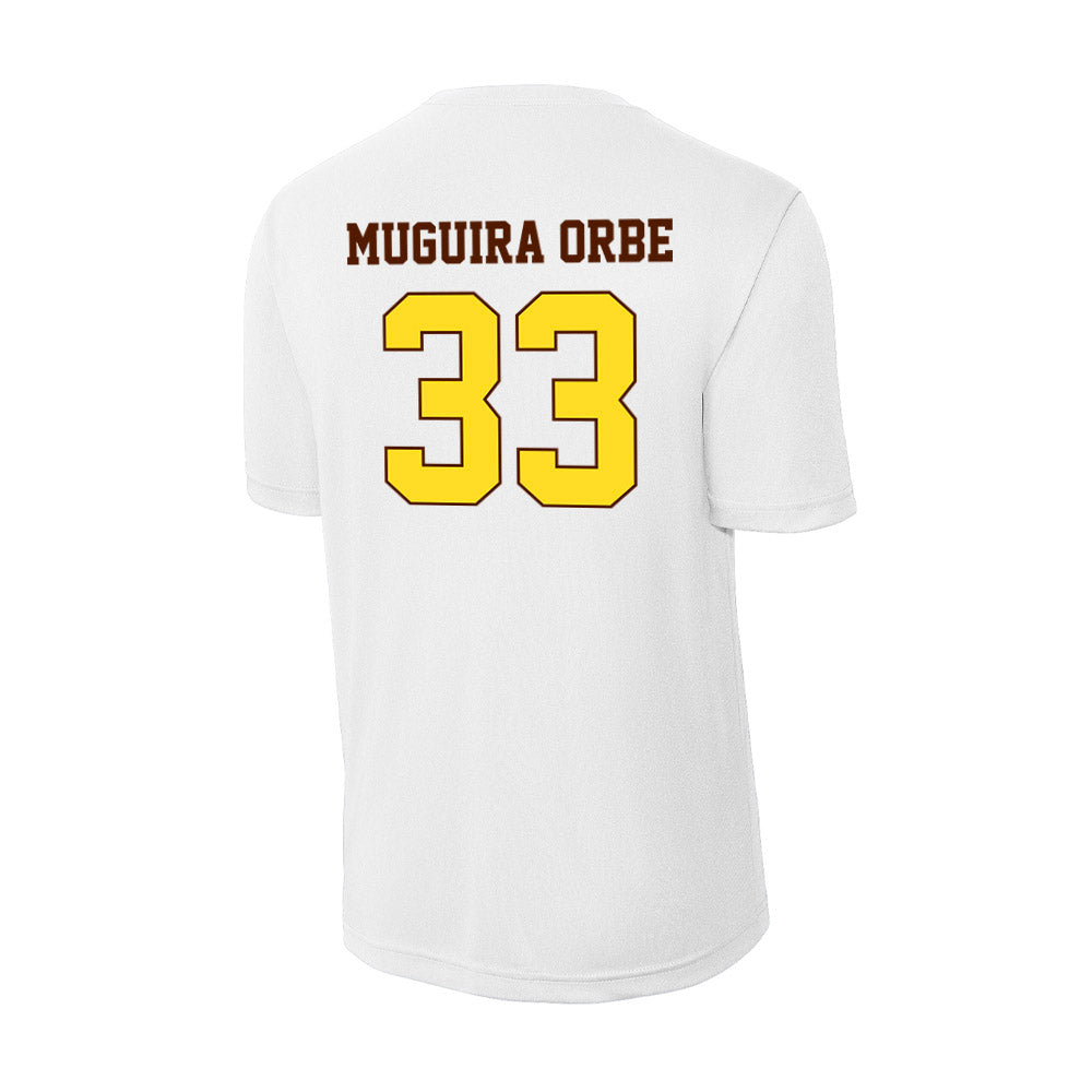 Western Michigan - NCAA Women's Basketball : Nile Muguira Orbe - Activewear T-Shirt-1