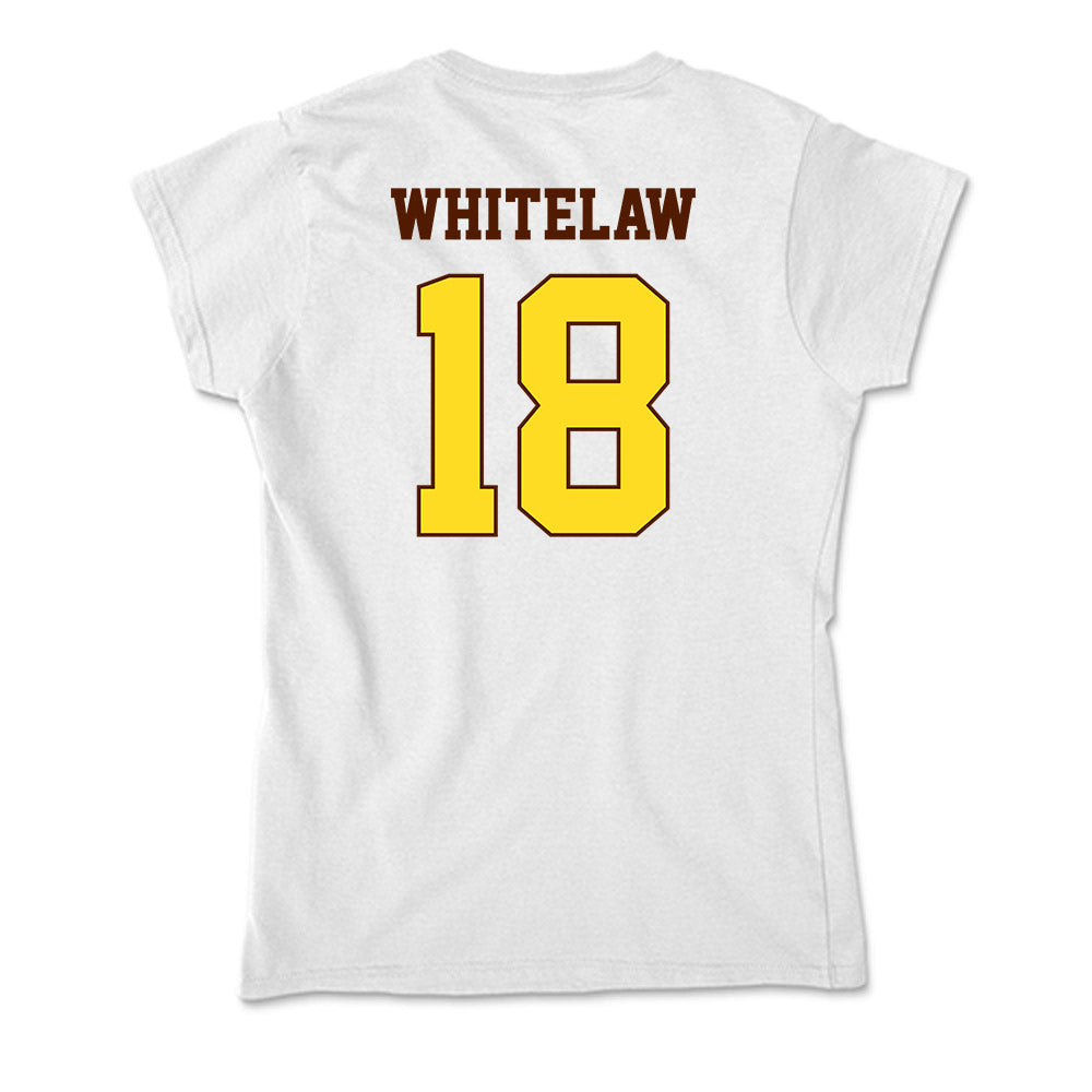 Western Michigan - NCAA Men's Ice Hockey : William Whitelaw - Soft Style Women’s T-Shirt-1