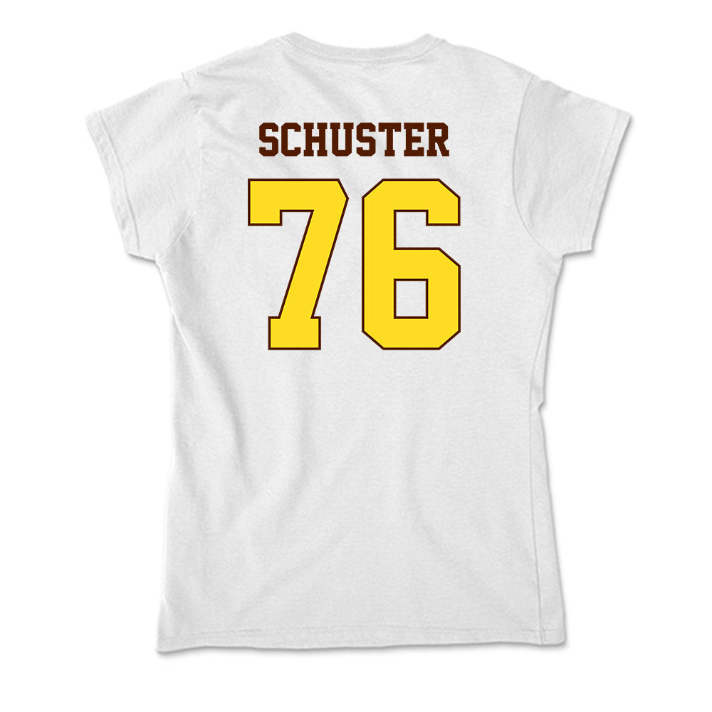 Western Michigan - NCAA Football : Chad Schuster - Soft Style Women’s T-Shirt-1