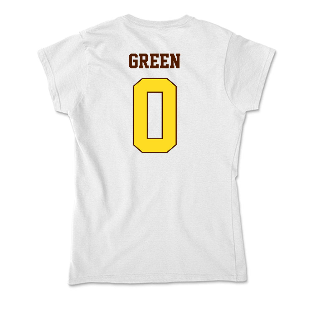 Western Michigan - NCAA Football : AJ Green - Soft Style Women’s T-Shirt-1