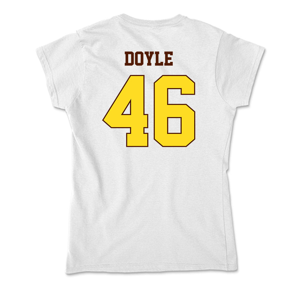 Western Michigan - NCAA Football : Drew Doyle - Soft Style Women’s T-Shirt-1
