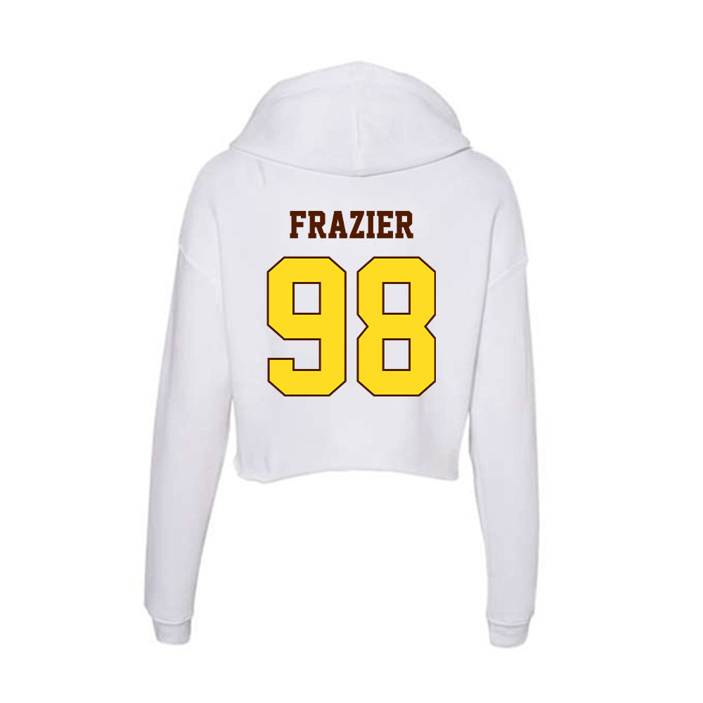 Western Michigan - NCAA Football : Dakari Frazier - Women's Crop Fleece Hoodie-1