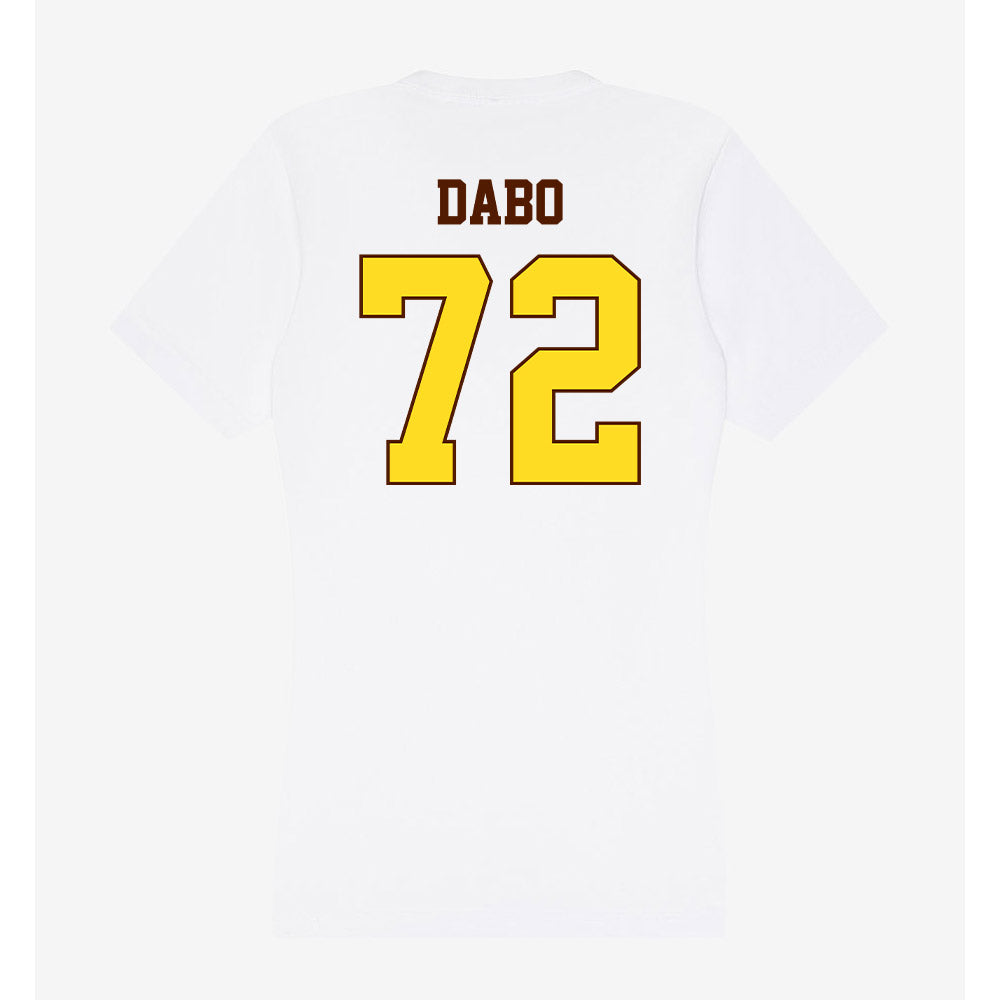 Western Michigan - NCAA Football : Gavin Dabo - Women's V-Neck T-Shirt-1