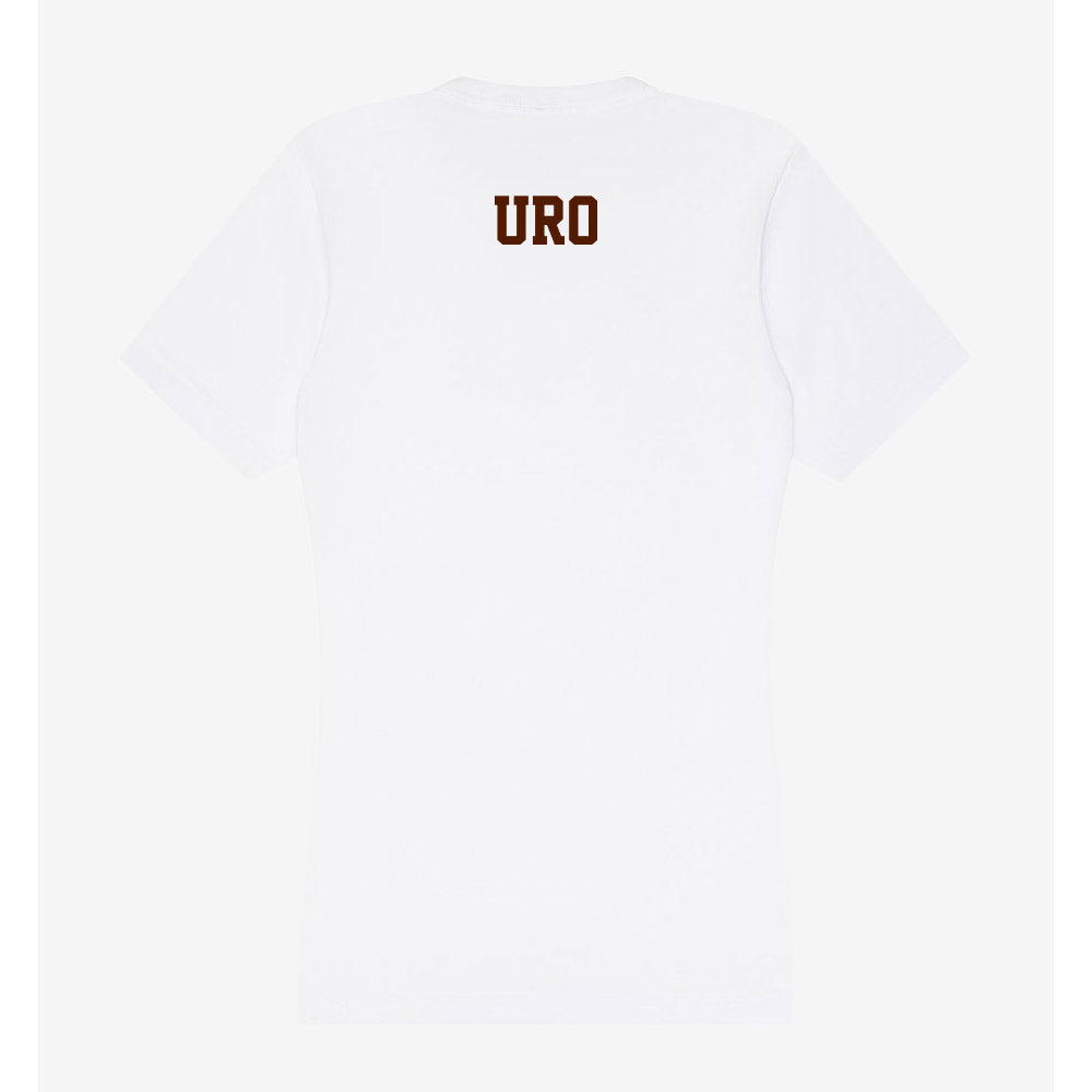 Western Michigan - NCAA Women's Gymnastics : Linda Uro - Women's V-Neck T-Shirt-1