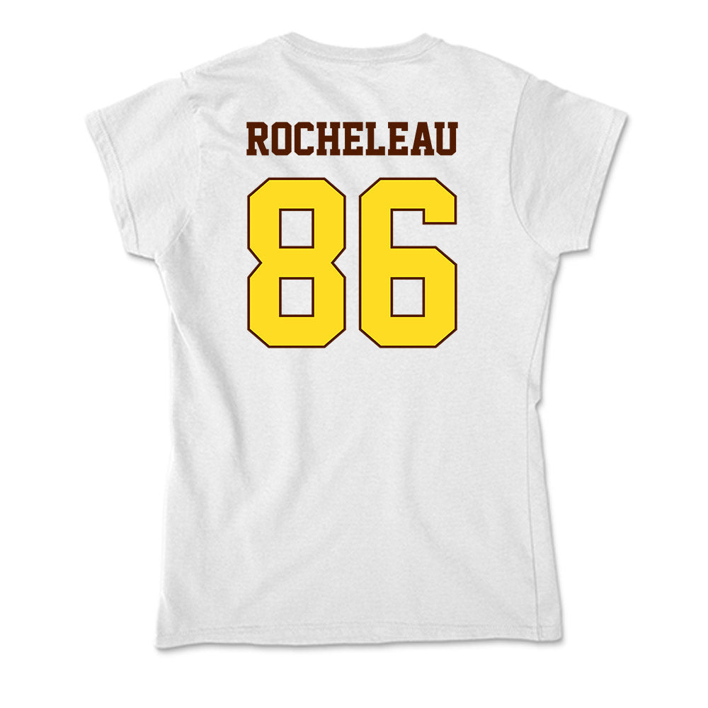 Western Michigan - NCAA Football : Ryan Rocheleau - Soft Style Women’s T-Shirt-1