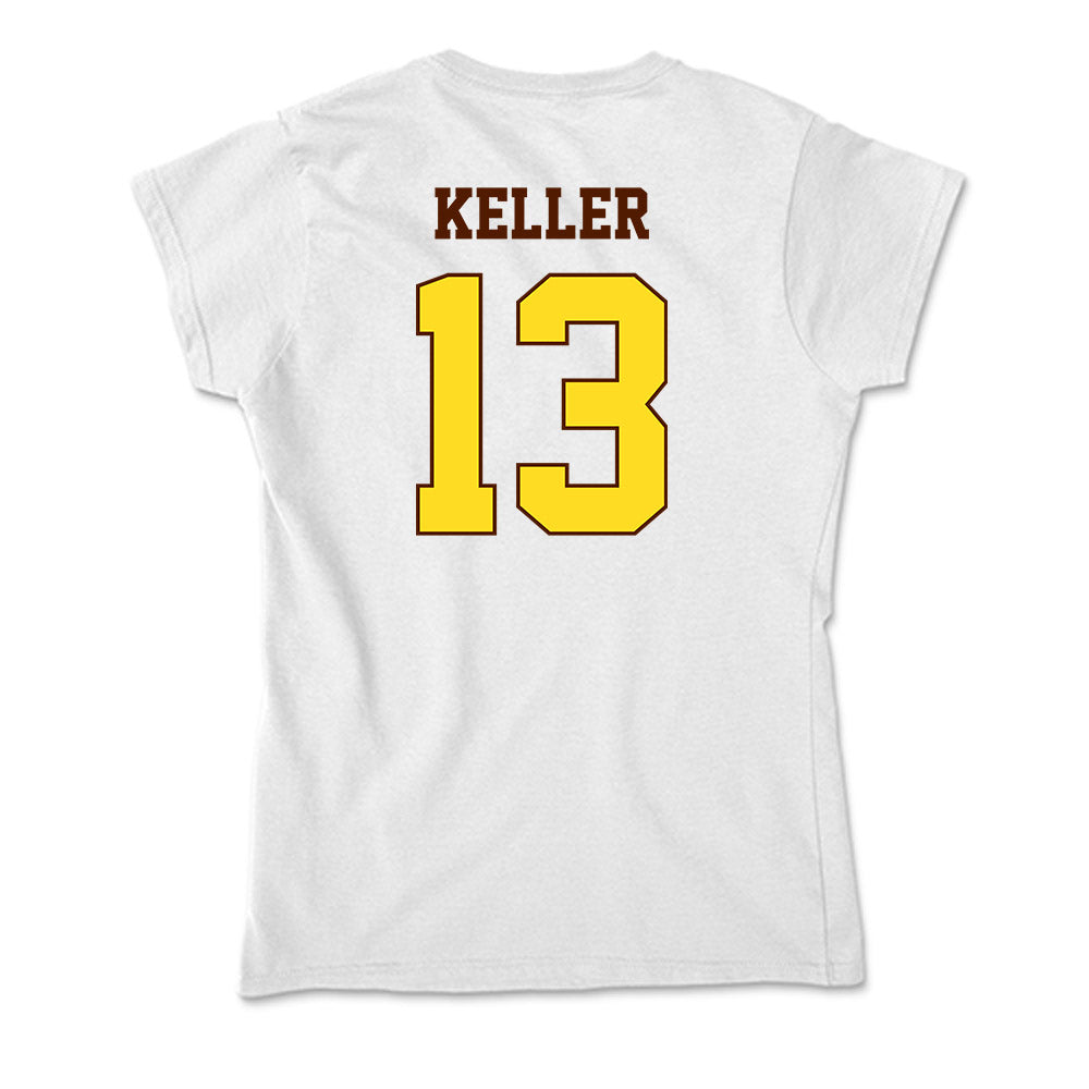 Western Michigan - NCAA Men's Ice Hockey : Jordan Keller - Soft Style Women’s T-Shirt-1