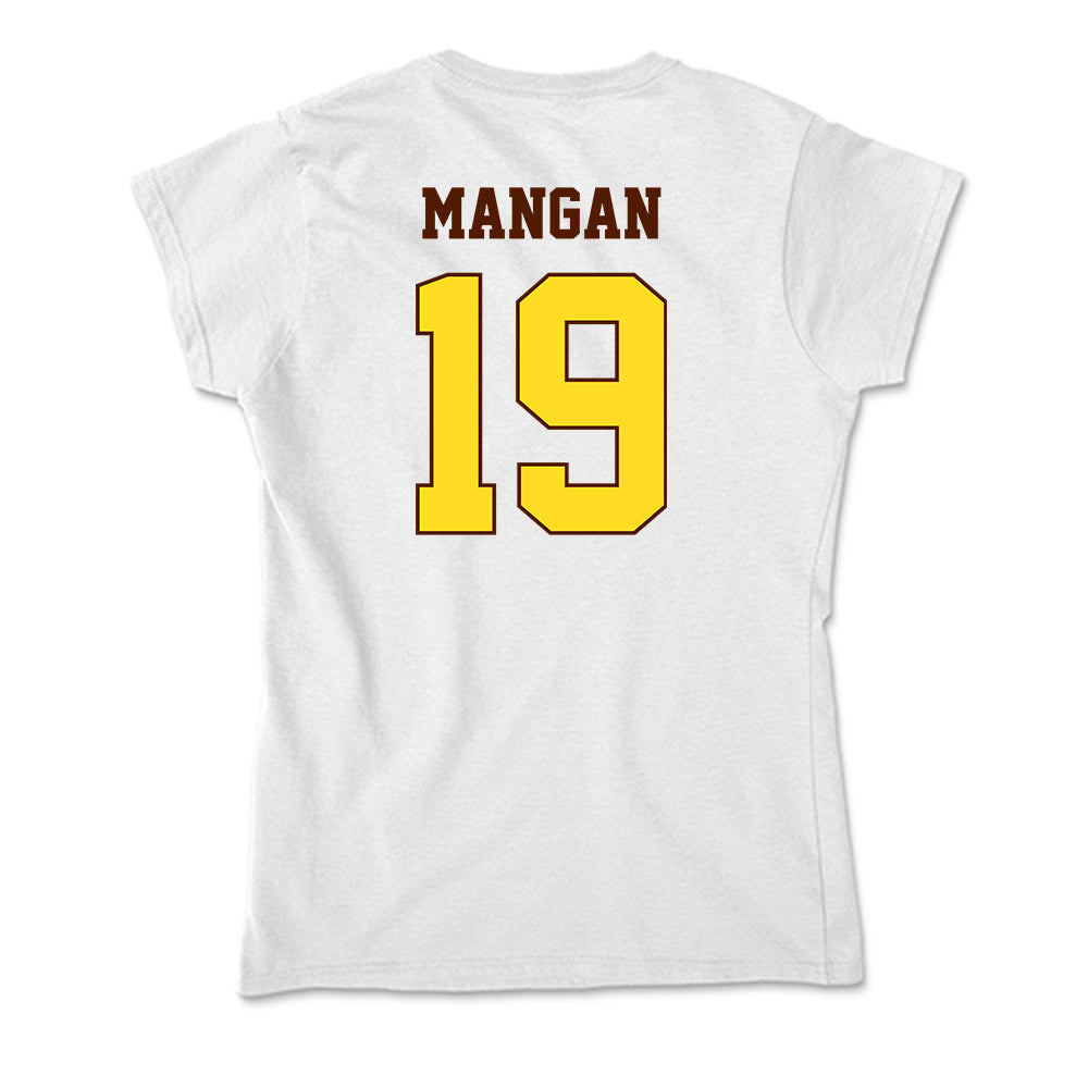 Western Michigan - NCAA Men's Soccer : Connor Mangan - Soft Style Women’s T-Shirt-1