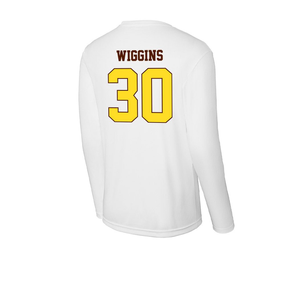 Western Michigan - NCAA Women's Basketball : Morasha Wiggins - Activewear Long Sleeve T-Shirt-1
