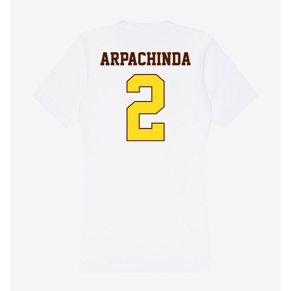 Western Michigan - NCAA Men's Soccer : Braxton Arpachinda - Women's V-Neck T-Shirt-1