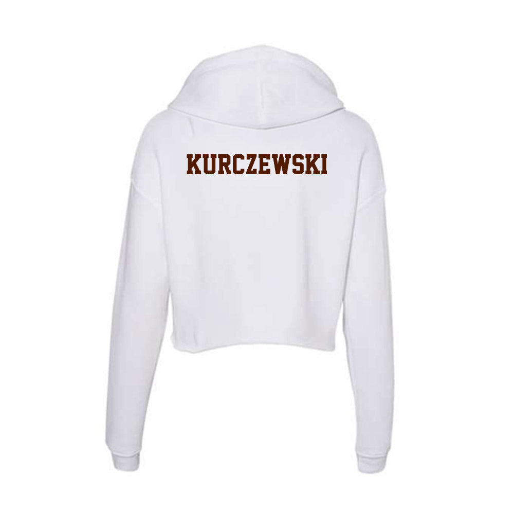Western Michigan - NCAA Women's Cross Country : Ava Kurczewski - Women's Crop Fleece Hoodie-1