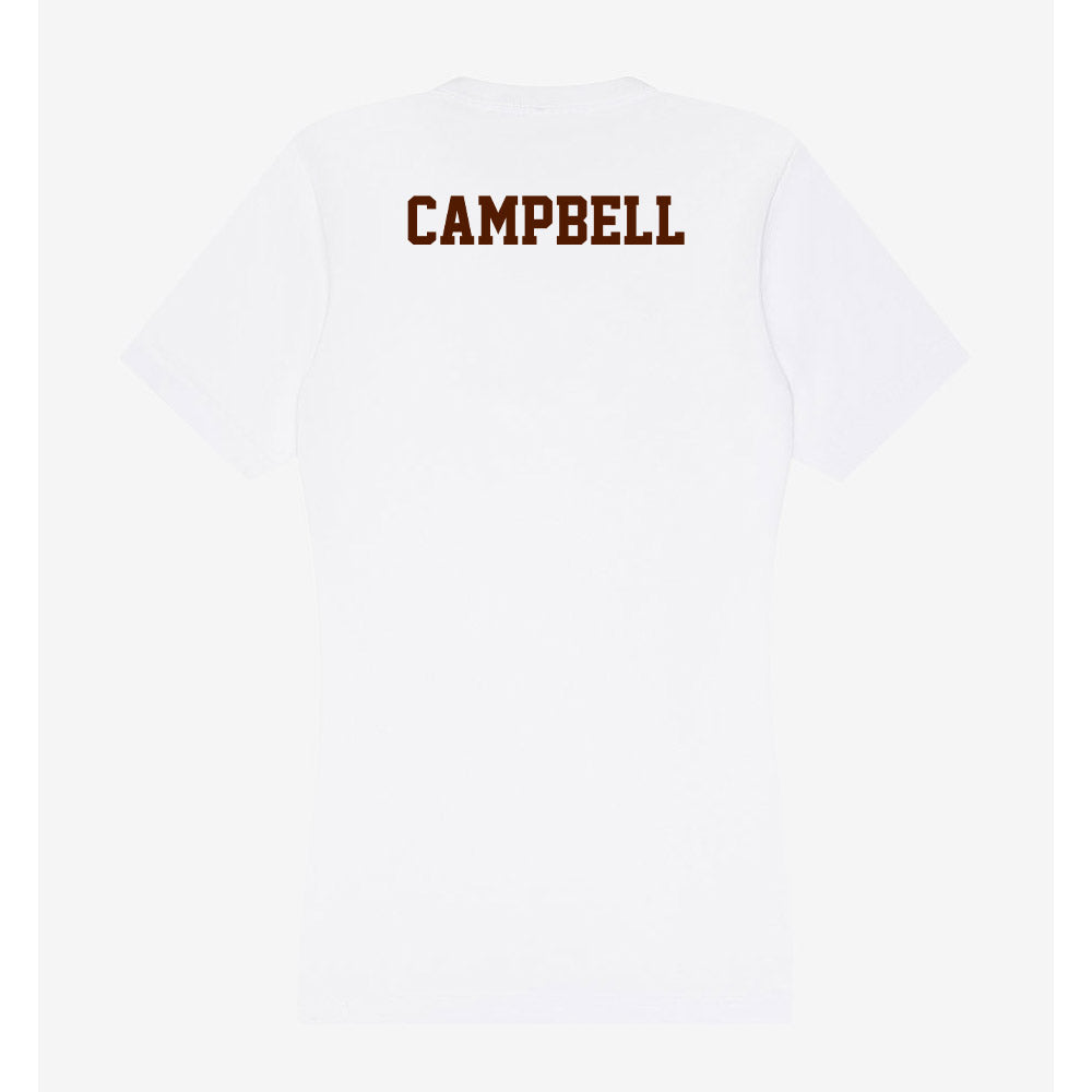 Western Michigan - NCAA Baseball : Brendan Campbell - Women's V-Neck T-Shirt-1