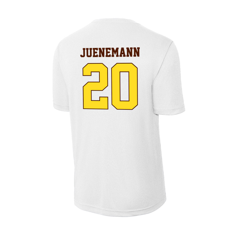 Western Michigan - NCAA Men's Basketball : Janis Juenemann - Activewear T-Shirt-1