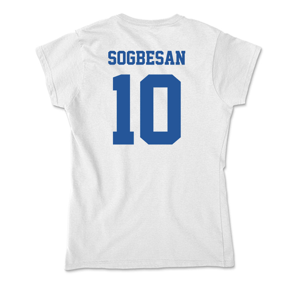 Hampton - NCAA Football : Korede Sogbesan - Soft Style Women’s T-Shirt-1