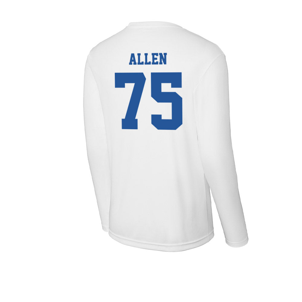 Hampton - NCAA Football : Omari Allen - Activewear Long Sleeve T-Shirt-1