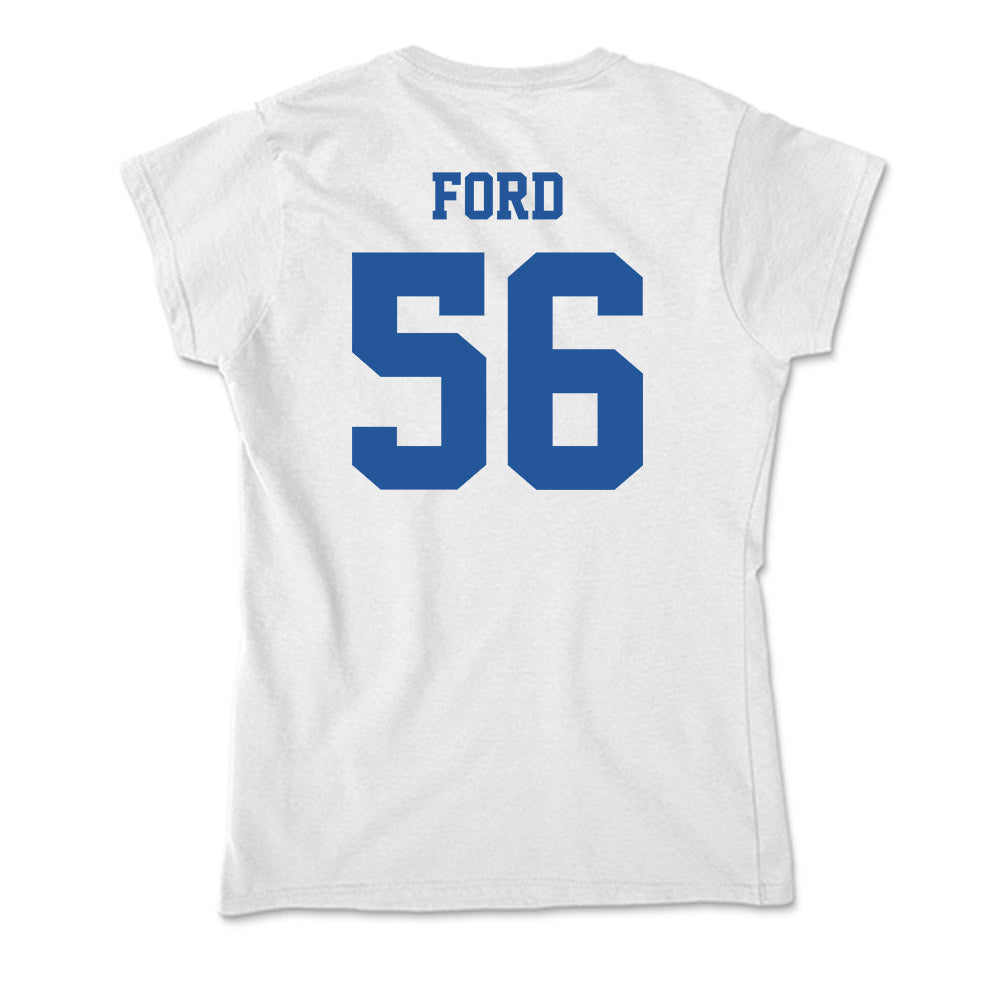 Hampton - NCAA Football : Jackson Ford - Soft Style Women’s T-Shirt-1