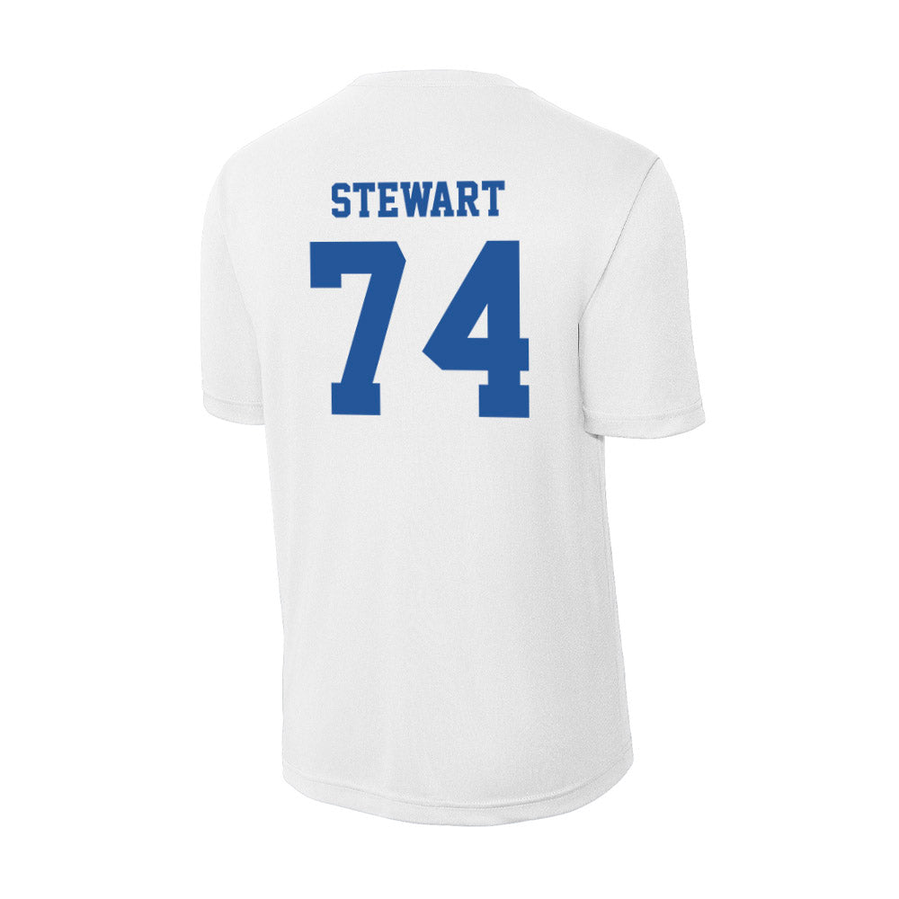 Hampton - NCAA Football : Damaurius Stewart - Activewear T-Shirt-1